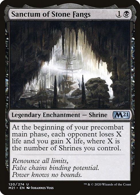 Sanctum of Stone Fangs (120) [Core Set 2021]
