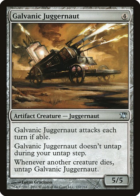 Galvanic Juggernaut (222) [Innistrad]