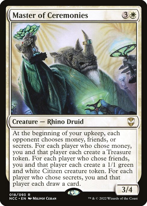 Master of Ceremonies (18) [New Capenna Commander]