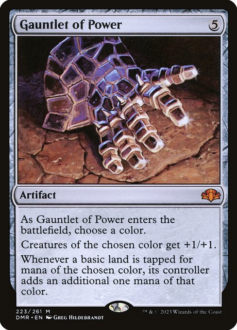 Gauntlet of Power (223) [Dominaria Remastered]
