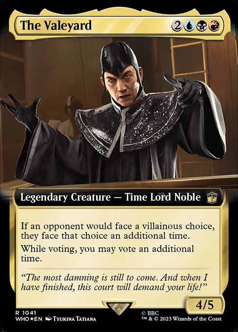 The Valeyard (1041) [Doctor Who] [Extended Art]