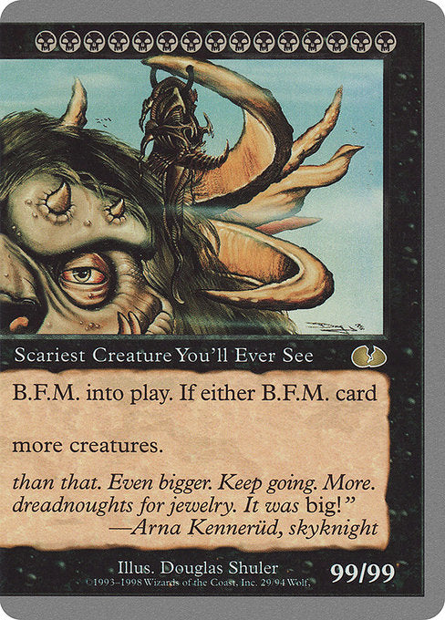 B.F.M. (Big Furry Monster) (29) [Unglued]
