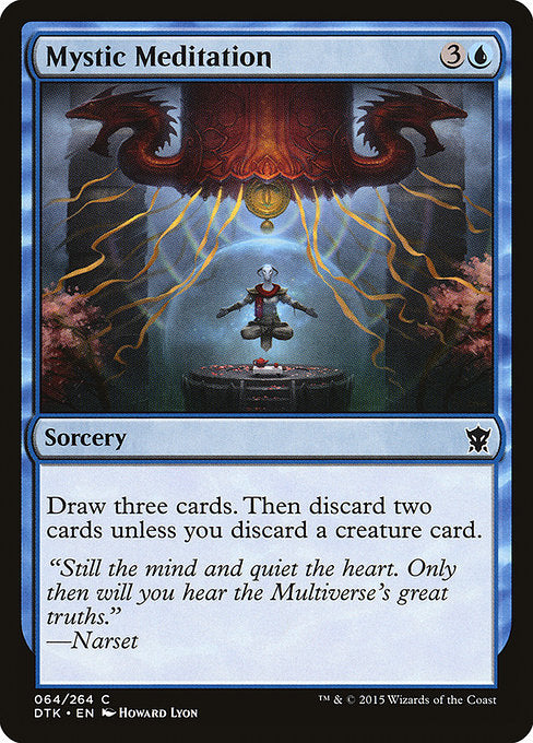 Mystic Meditation (64) [Dragons of Tarkir]