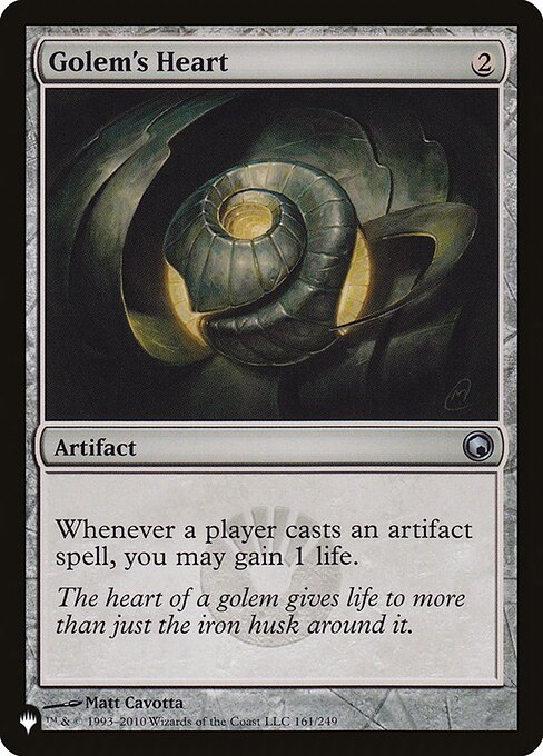 Golem's Heart (SOM-161) [The List]