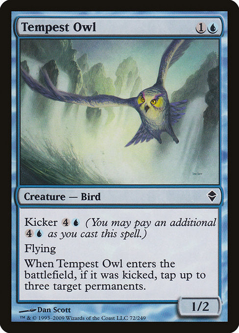 Tempest Owl (72) [Zendikar]