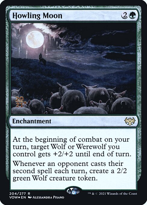 Howling Moon (204s) [Innistrad: Crimson Vow Promos]