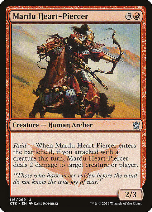 Mardu Heart-Piercer (116) [Khans of Tarkir]