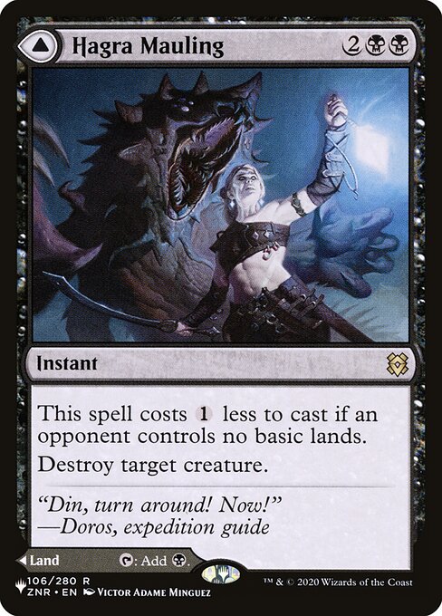 Hagra Mauling // Hagra Broodpit (ZNR-106) [The List]