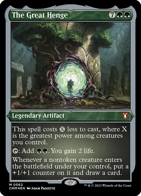 The Great Henge (562) [Commander Masters]