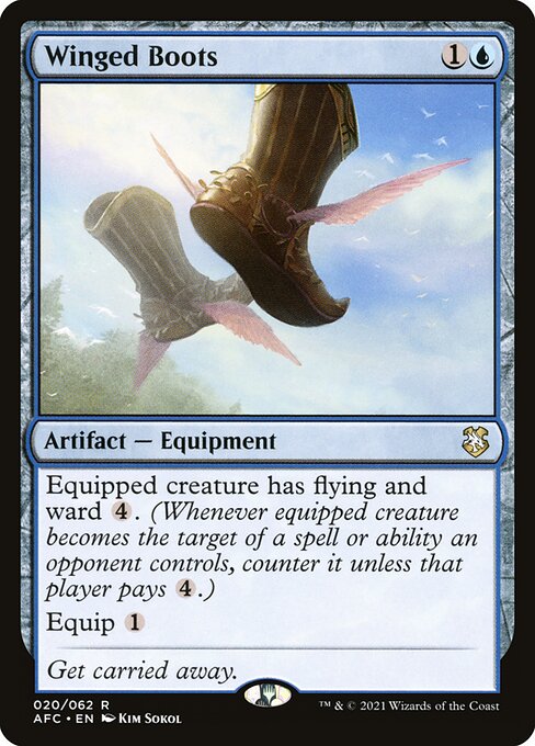 Winged Boots (20) [Forgotten Realms Commander]