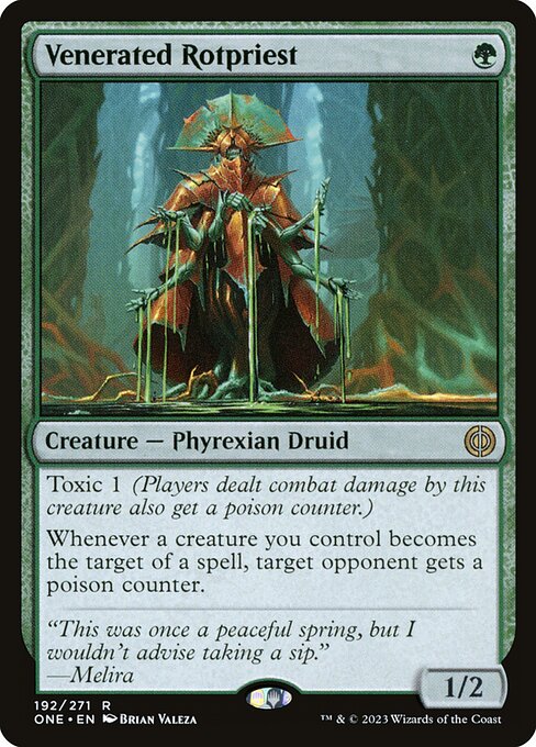 Venerated Rotpriest (192) [Phyrexia: All Will Be One]