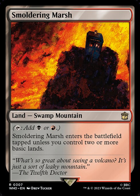 Smoldering Marsh (307) [Doctor Who]