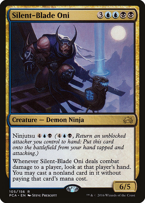 Silent-Blade Oni (105) [Planechase Anthology]