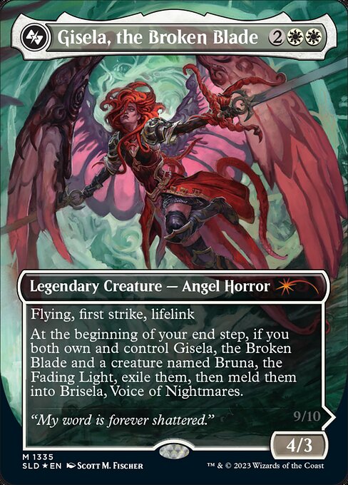 Gisela, the Broken Blade (1335) [Secret Lair Drop] [Borderless]