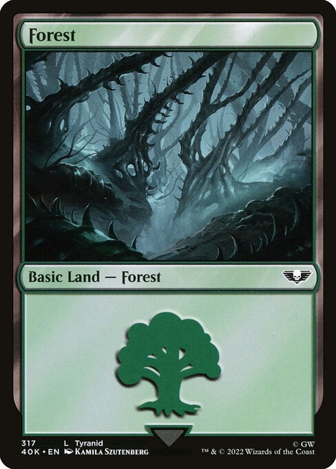 Forest (317) [Warhammer 40,000 Commander]