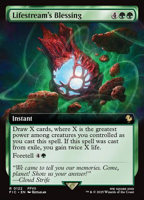 Lifestream's Blessing (122) [Final Fantasy Commander]