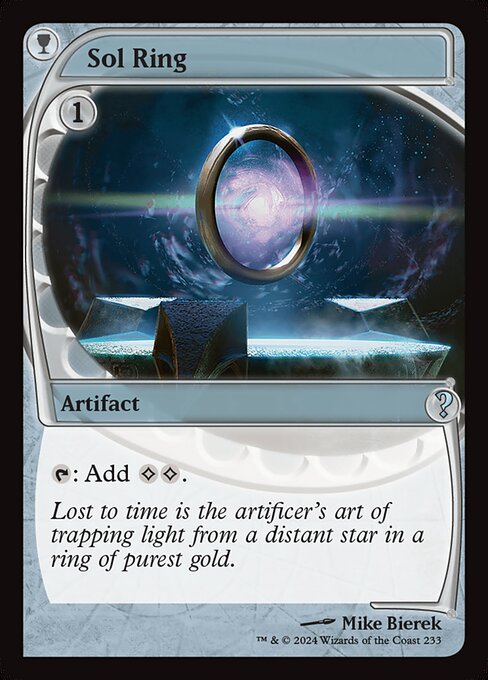 Sol Ring (233) [Mystery Booster 2]