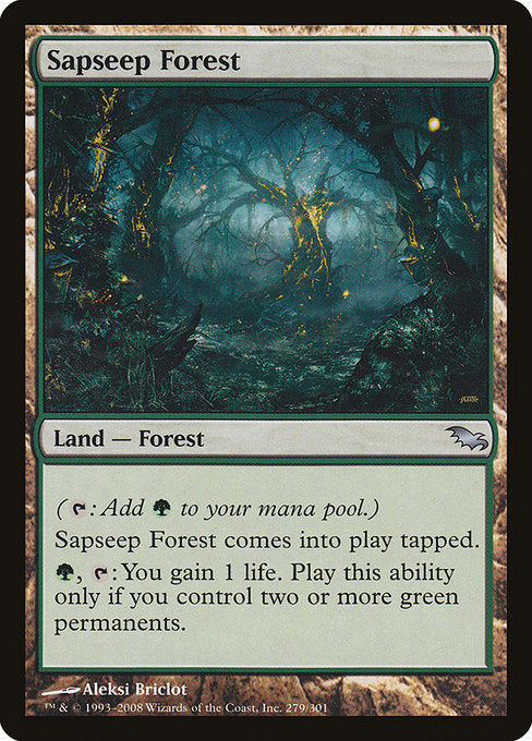 Sapseep Forest (279) [Shadowmoor]