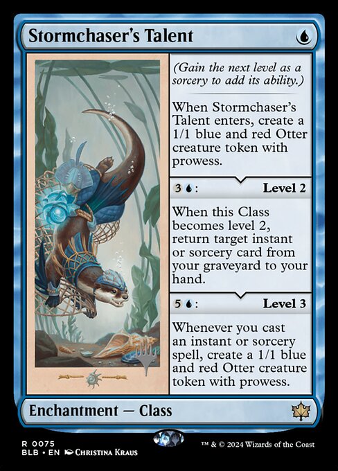 Stormchaser's Talent (75p) [Bloomburrow Promos]