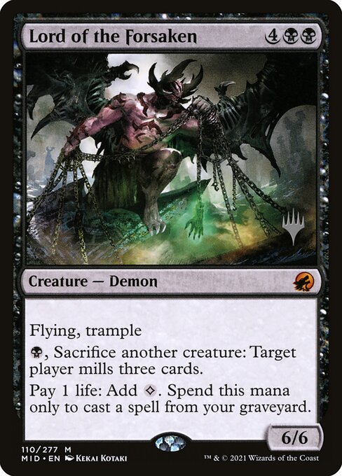 Lord of the Forsaken (110p) [Innistrad: Midnight Hunt Promos]