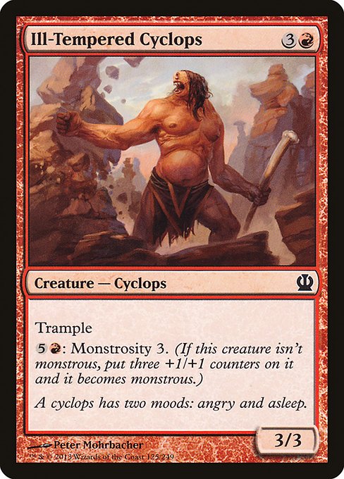 Ill-Tempered Cyclops (125) [Theros]