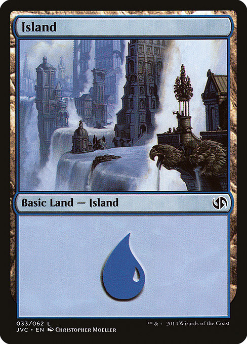 Island (33) [Duel Decks Anthology: Jace vs. Chandra]
