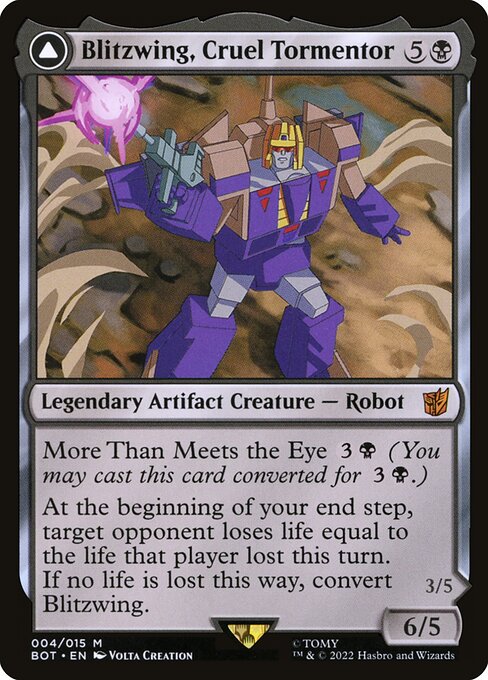 Blitzwing, Cruel Tormentor // Blitzwing, Adaptive Assailant (4) [Transformers]
