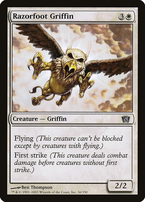 Razorfoot Griffin (36★) [Eighth Edition]