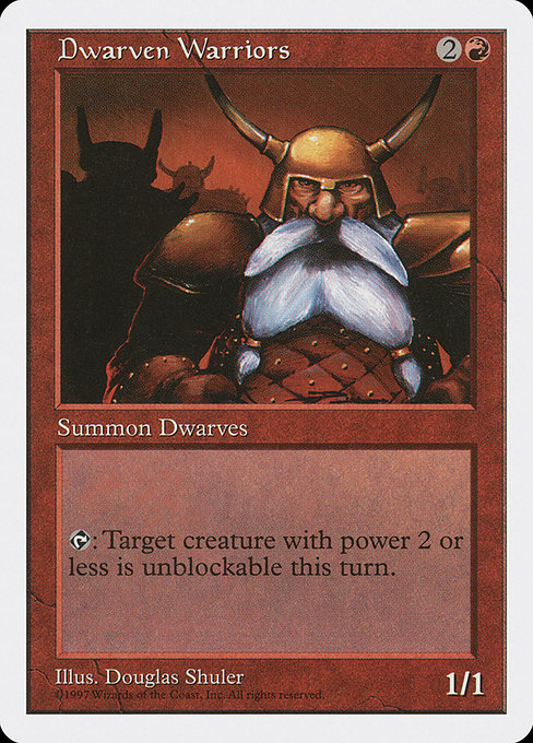 Dwarven Warriors (222) [Fifth Edition]
