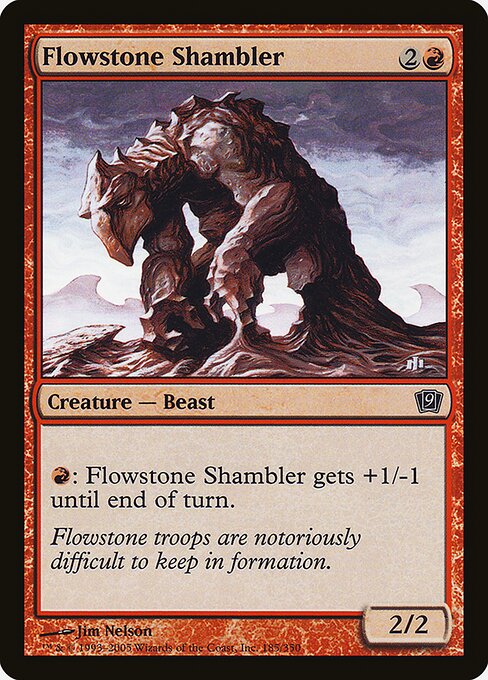 Flowstone Shambler (185★) [Ninth Edition]