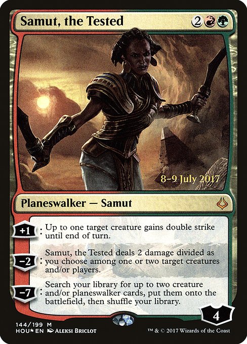 Samut, the Tested (144s) [Hour of Devastation Promos]