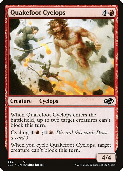 Quakefoot Cyclops (583) [Jumpstart 2022]