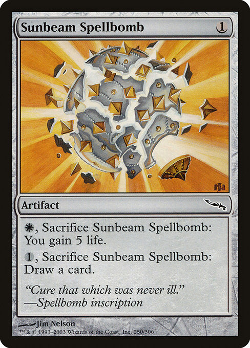 Sunbeam Spellbomb (250) [Mirrodin]