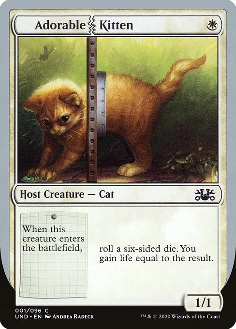 Adorable Kitten (1) [Unsanctioned]