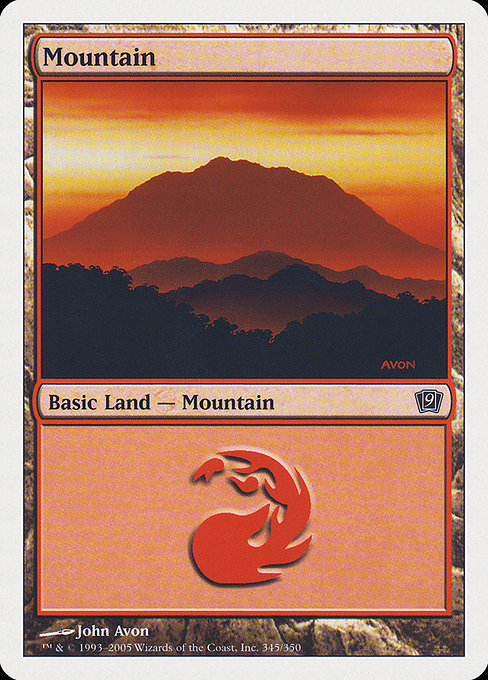 Mountain (345) (345) [Ninth Edition]