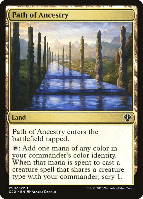 Path of Ancestry (298) [Commander 2020]