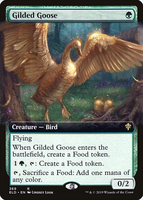 Gilded Goose (369) [Throne of Eldraine] [Extended Art]