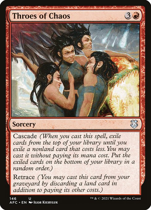 Throes of Chaos (146) [Forgotten Realms Commander]