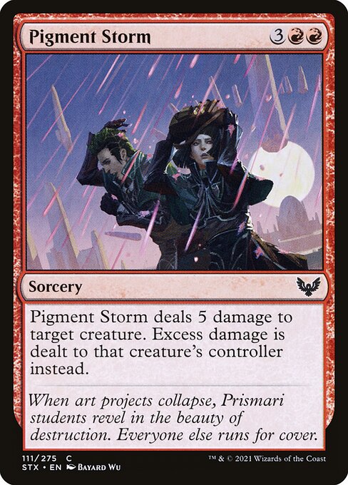 Pigment Storm (111) [Strixhaven: School of Mages]
