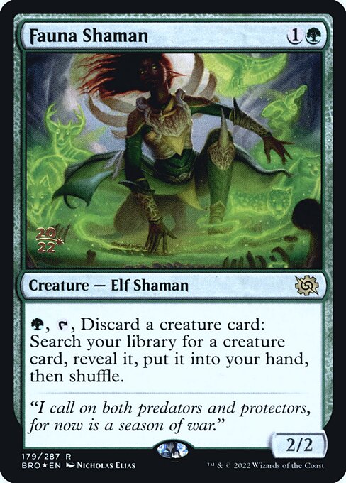 Fauna Shaman (179s) [The Brothers' War Promos]