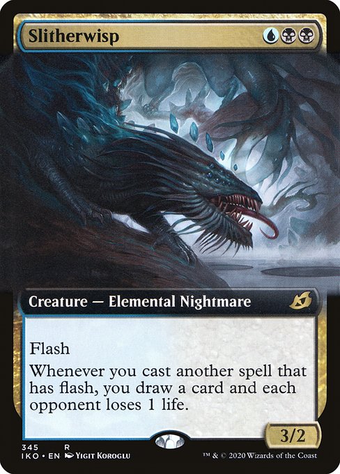 Slitherwisp (345) [Ikoria: Lair of Behemoths] [Extended Art]