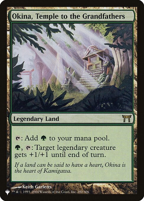 Okina, Temple to the Grandfathers (CHK-280) [The List]