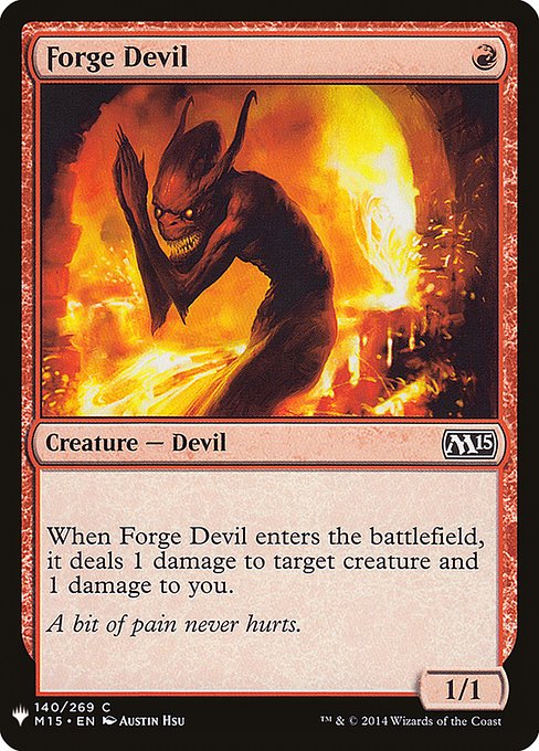 Forge Devil (M15-140) [The List]