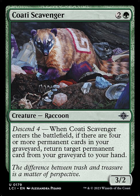 Coati Scavenger (179) [The Lost Caverns of Ixalan]