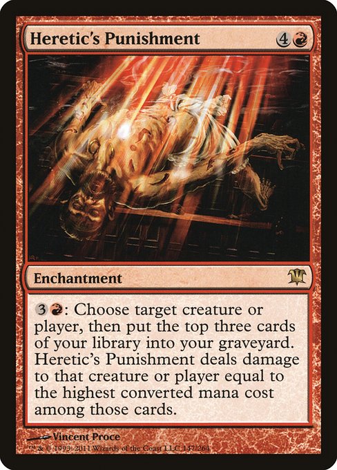 Heretic's Punishment (147) [Innistrad]