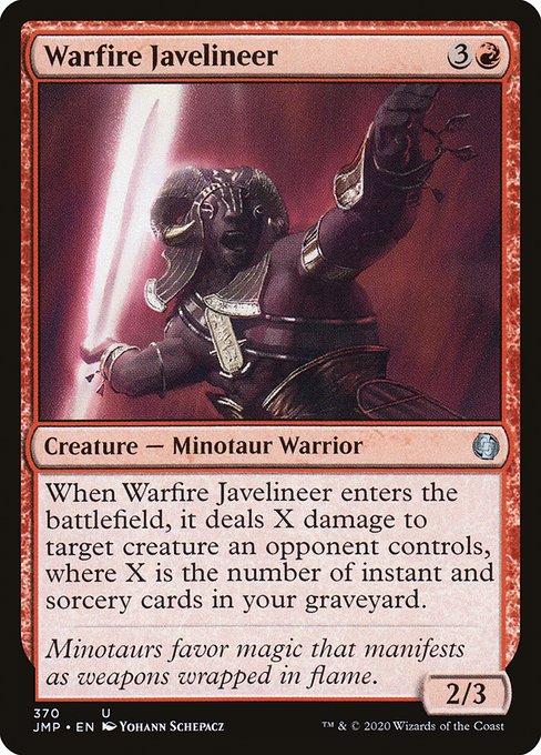 Warfire Javelineer (370) [Jumpstart]