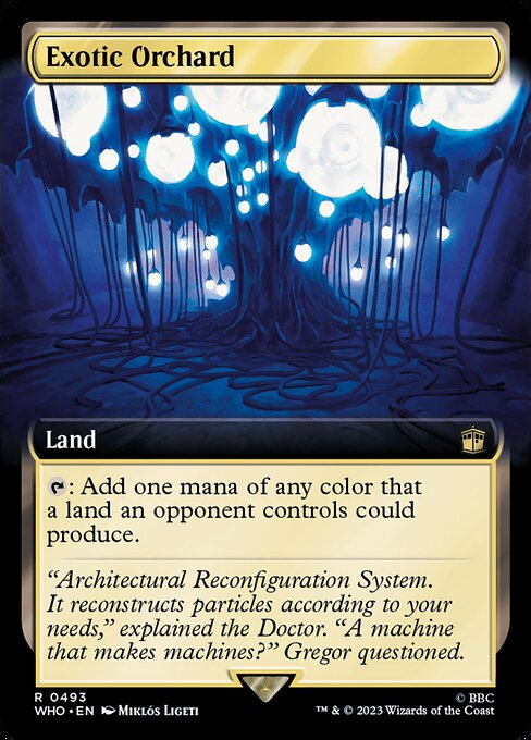 Exotic Orchard (493) [Doctor Who] [Extended Art]