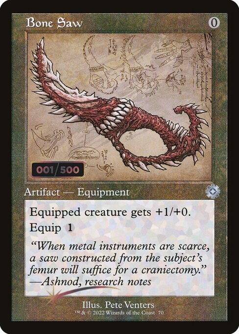 Bone Saw (70z) [The Brothers' War Retro Artifacts]