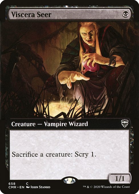 Viscera Seer (658) [Commander Legends] [Extended Art]