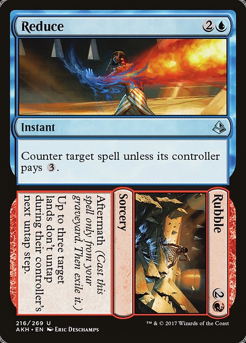 Reduce // Rubble (216) [Amonkhet]